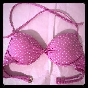 Xhiliration Padded Bikini Top - Size Lg